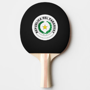Paraguayansk vapensköld pingisracket