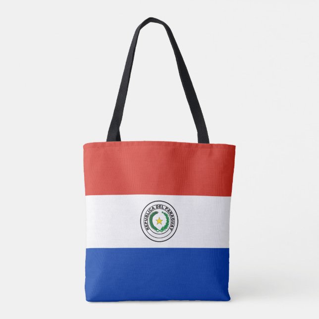 Paraguays flagga tygkasse (Baksida)