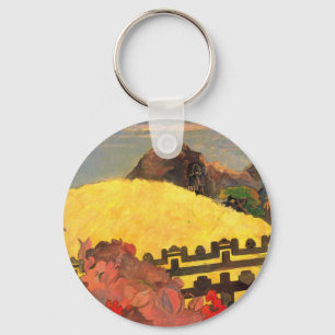 "Parahi Te Marae" - Paul Gauguin Nyckelring