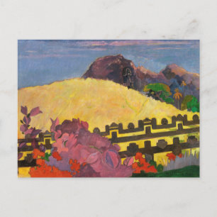Parahi Te Maras av Paul Gauguin Postcard Vykort