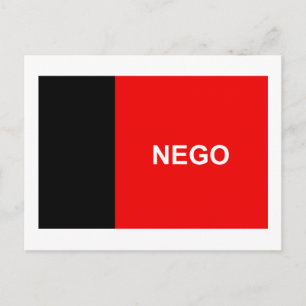 Paraíba, Brasilien Flagga Vykort