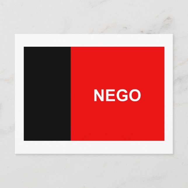 Paraíba, Brasilien Flagga Vykort (Framsida)