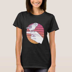 Parakeet Budgie Bird Vintage Budgerigar Parrot F T Shirt
