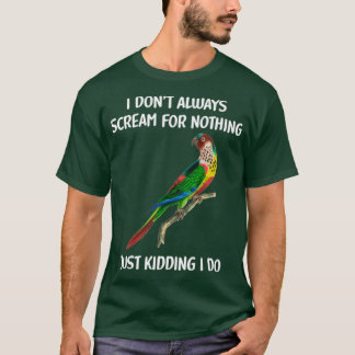 Parakeet Gift Funny Parrot Gift Parrots Bird Gift T Shirt