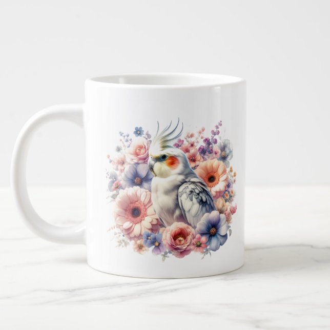 Parakeet - Jumbo Mugg (Vänster)