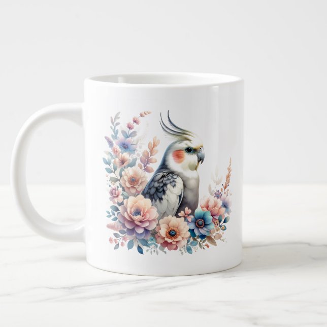 Parakeet - Jumbo Mugg (Vänster)