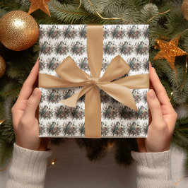 Parakeet Lanterns jul Presentpapper