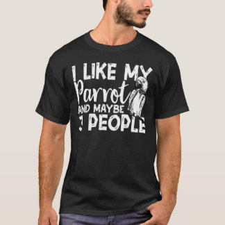 Parakeet Macaw... Jag gillar min morot... T Shirt