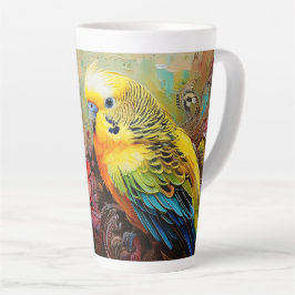 Parakeet med Paisley och Flowers