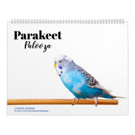 Parakeet Palooza Calendar Kalender