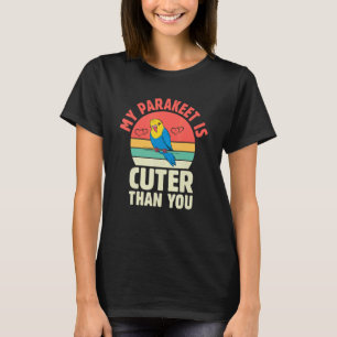 Parakeet Zookeper Budgie Parrot Zoo Keeper Pet T Shirt