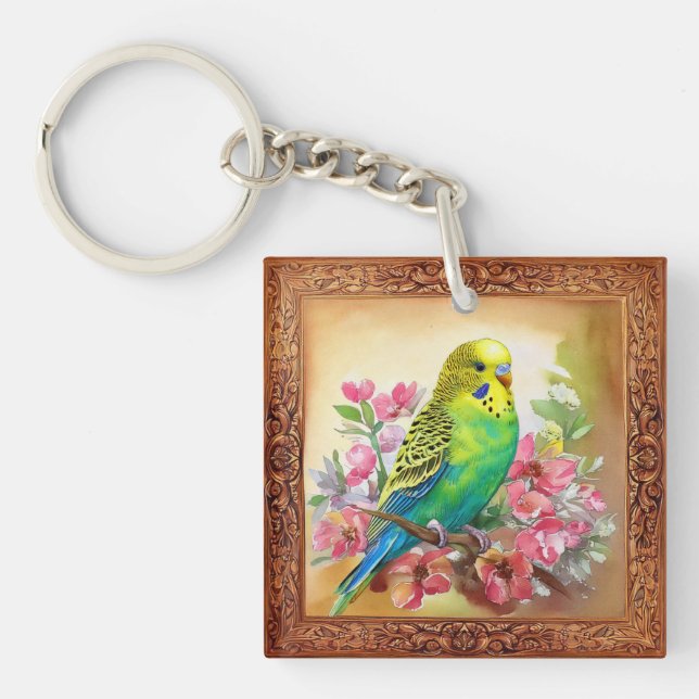 Parakit och Blommar (Framsidan)