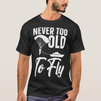 Parakiter levererar Parasailing Kite Parakiting Pa T Shirt