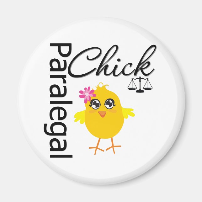 Paralegal Chick av karriär Magnet (Framsidan)