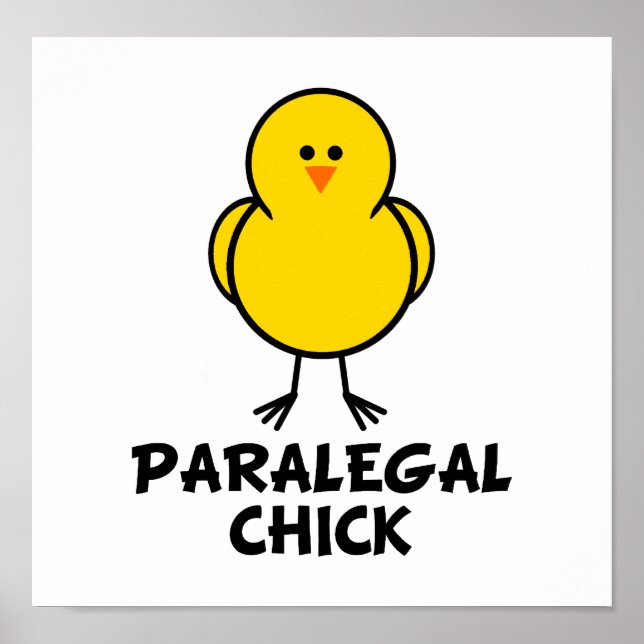 Paralegal Chick Poster (Framsidan)