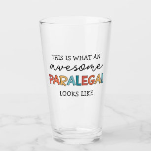 Paralegal Fantastisk Legal Assistant Funny Glaskopp