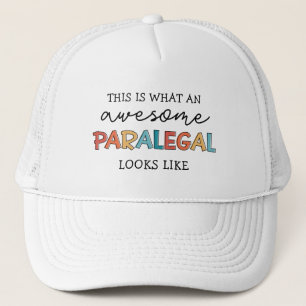 Paralegal Fantastisk Legal Assistant Funny Keps