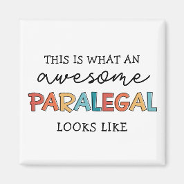 Paralegal Fantastisk Legal Assistant Funny Magnet