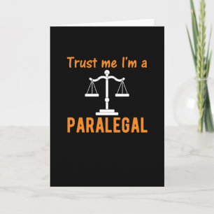 Paralegal Gift Lawyer och jurist Kort