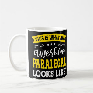 Paralegal Job Title Employee Funny Worker Paralega Kaffemugg
