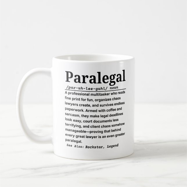 Paralegal Kaffemugg (Vänster)
