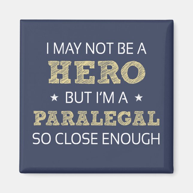 Paralegal Novelty Magnet (Framsidan)