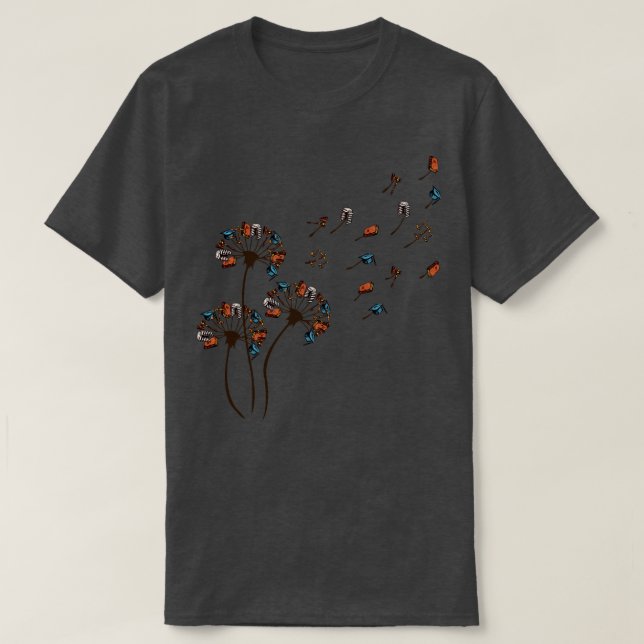 Paralegal Shirt Dandelion Paralegal Älskare T Shirt (Design framsida)