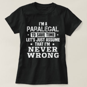 Paralegal T Shirt