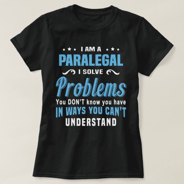 Paralegal T Shirt (Design framsida)