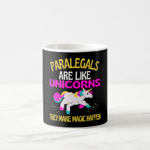 Paralegal Unicorn, Magic Unicorn Lawyer Kaffemugg