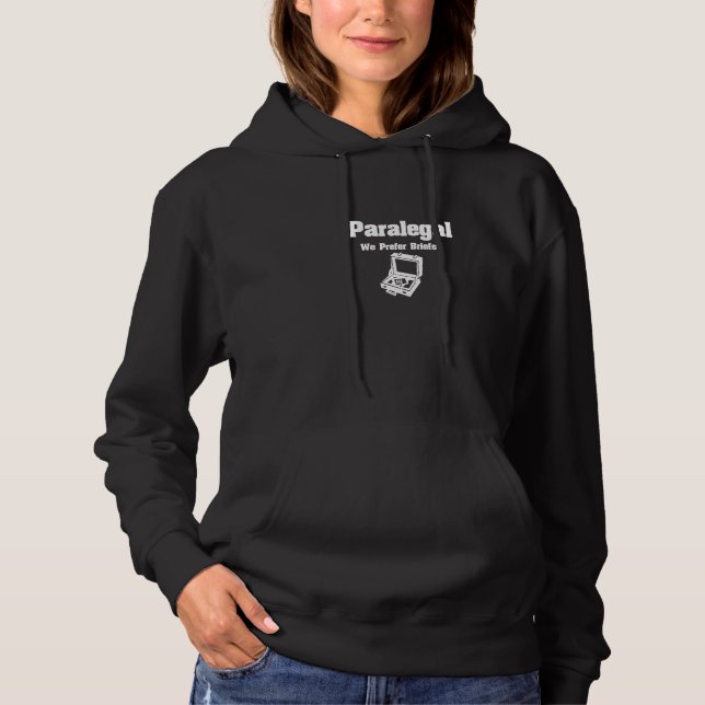 Paralegal Vi föredrar korv T Shirt (Framsida)