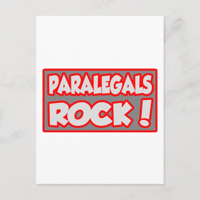 Paralegals Sten! Vykort (Framsida)