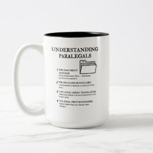 Paralegals Två-Tonad Mugg