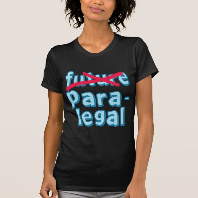 Paralegalstudentenprodukter T Shirt (Framsida)
