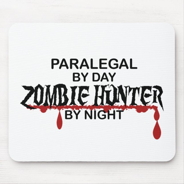 ParalegalZombiejägare Musmatta (Framsidan)