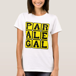 Paraljuridisk, juridisk assistent t shirt
