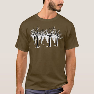 Parallel Forest Black and White Edition T Shirt