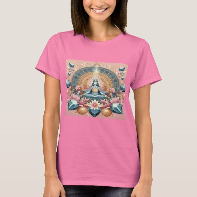 PARALLEL REALMS CRYSTAL OCH GODDESS T SHIRT (Framsida)