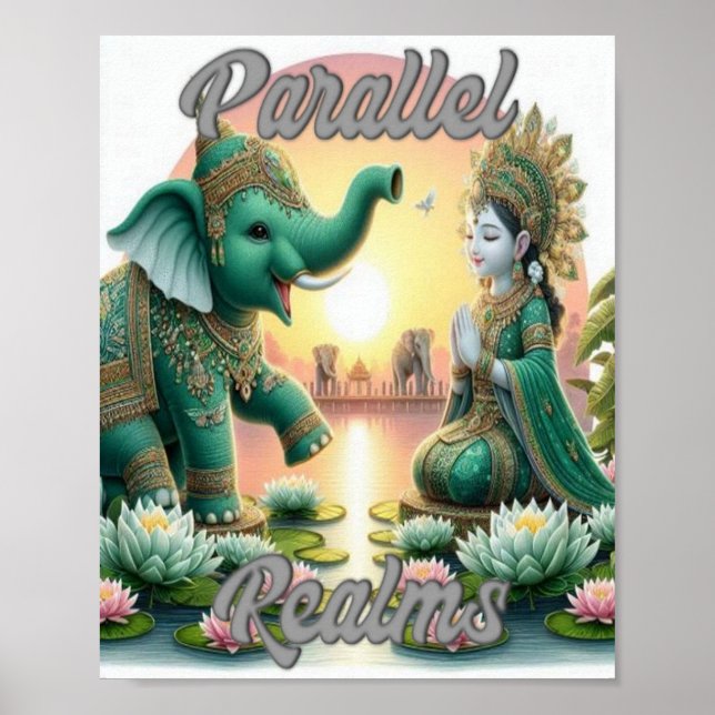Parallel Realms Poster (Framsidan)