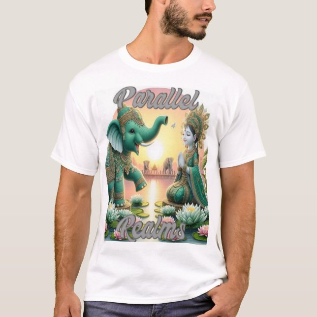 Parallel Realms t-shirt (Framsida)
