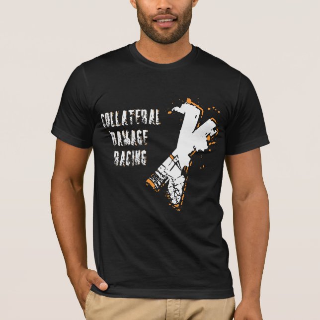 Parallell skadetävla t-shirt (Framsida)