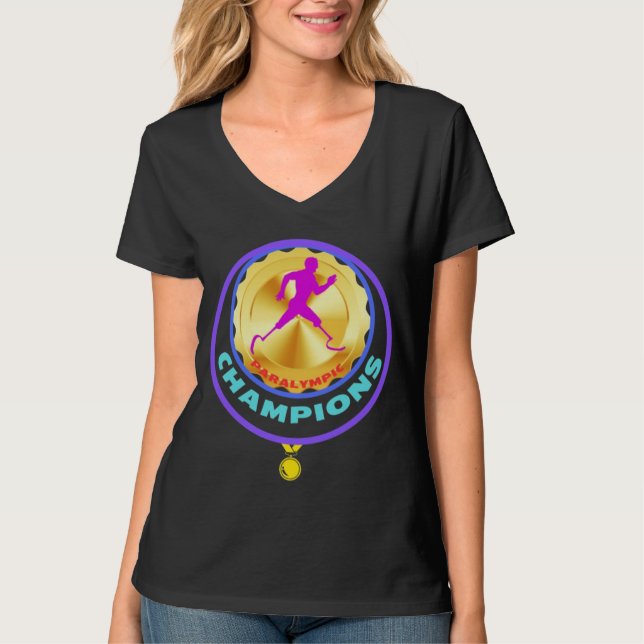 Paralympiska Champions T Shirt (Framsida)