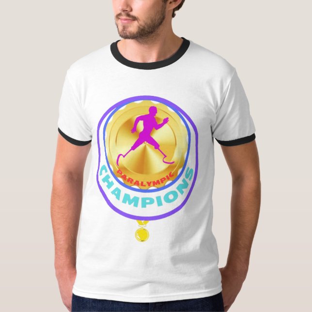 Paralympiska Champions T Shirt (Framsida)