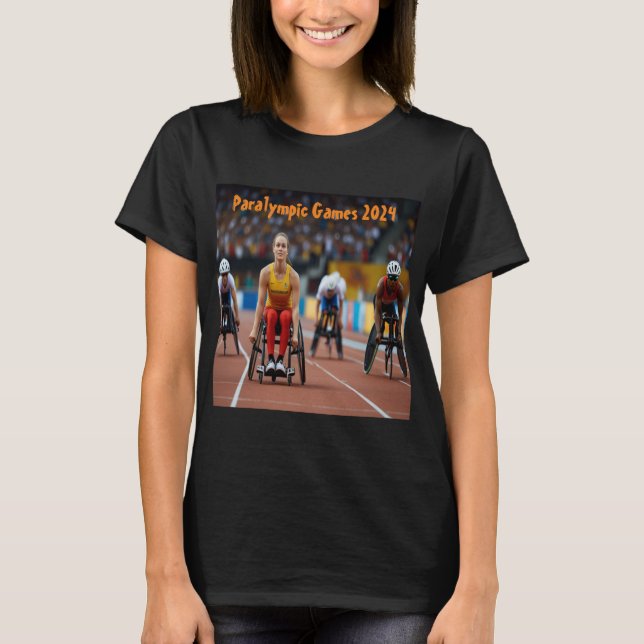 Paralympiska spel 2024 t shirt (Framsida)