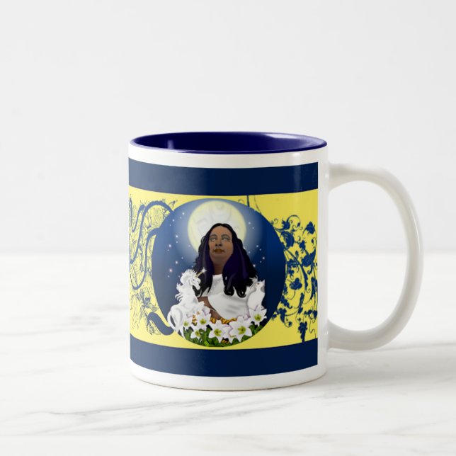 Paramahansa Yogananda Två-Tonad Mugg (Höger)
