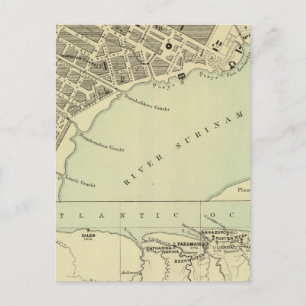 Paramaribo Surinam Vykort