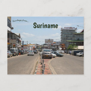 Paramaribo Suriname Vykort