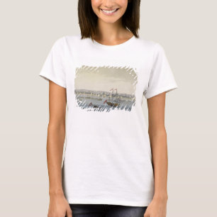 Paramaribos stad (färg engrave) t-shirt