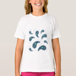 Paramecia Paisley Protozoan Biology Science Light T Shirt