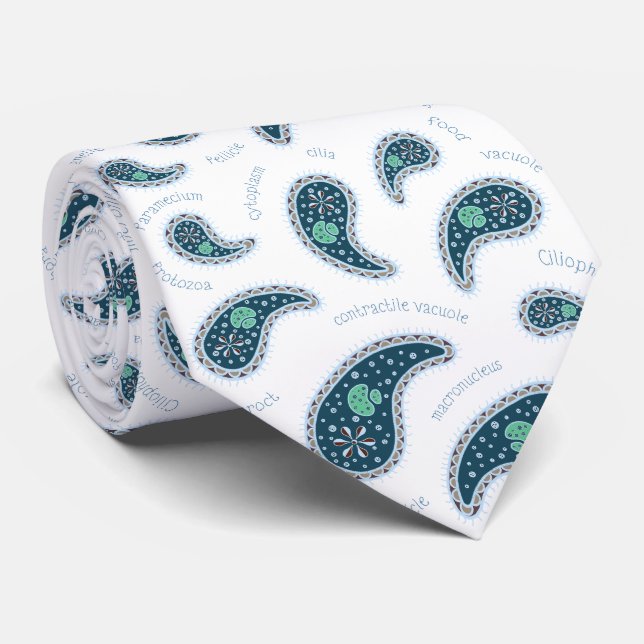 Paramecia Paisley Protozoan Biology Science Slips (Rullad)